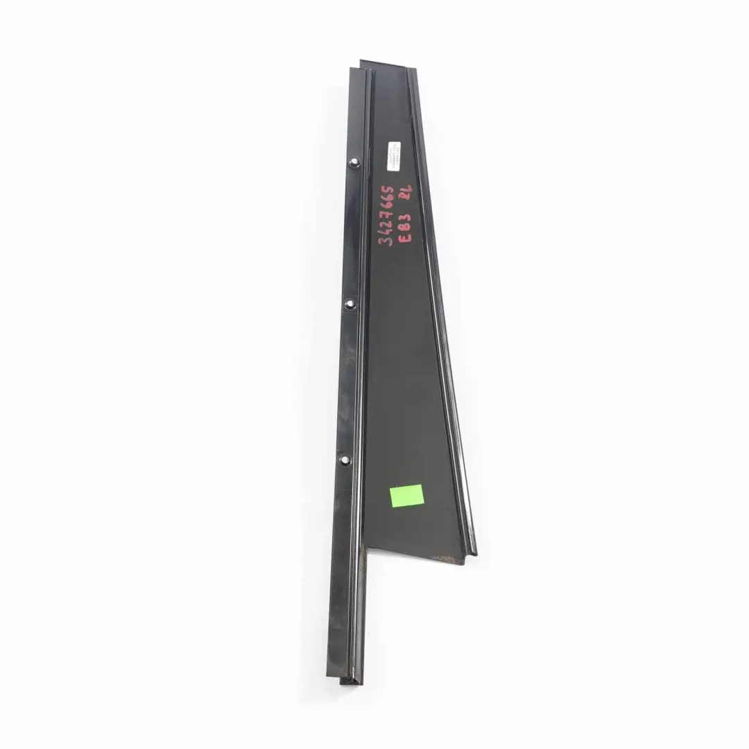 BMW X3 Series E83 Rear Left N/S Window Frame Finisher Trim Glanzschwarz Black - SKU 3427665 - Part number 3427665