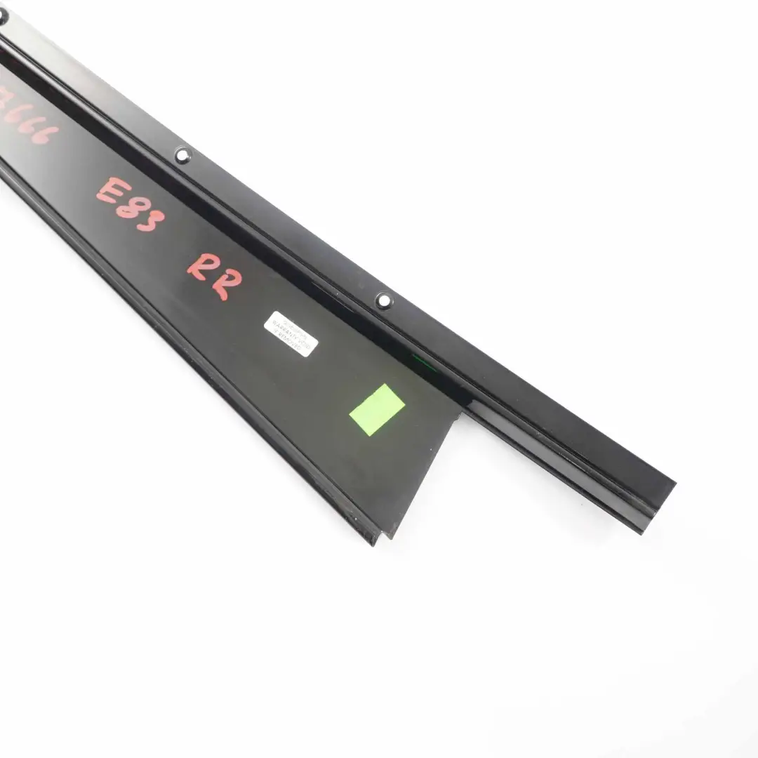 BMW X3 Series E83 Rear Right O/S Window Frame Finisher Trim High Gloss Black - SKU 3427666 - Part number 3427666