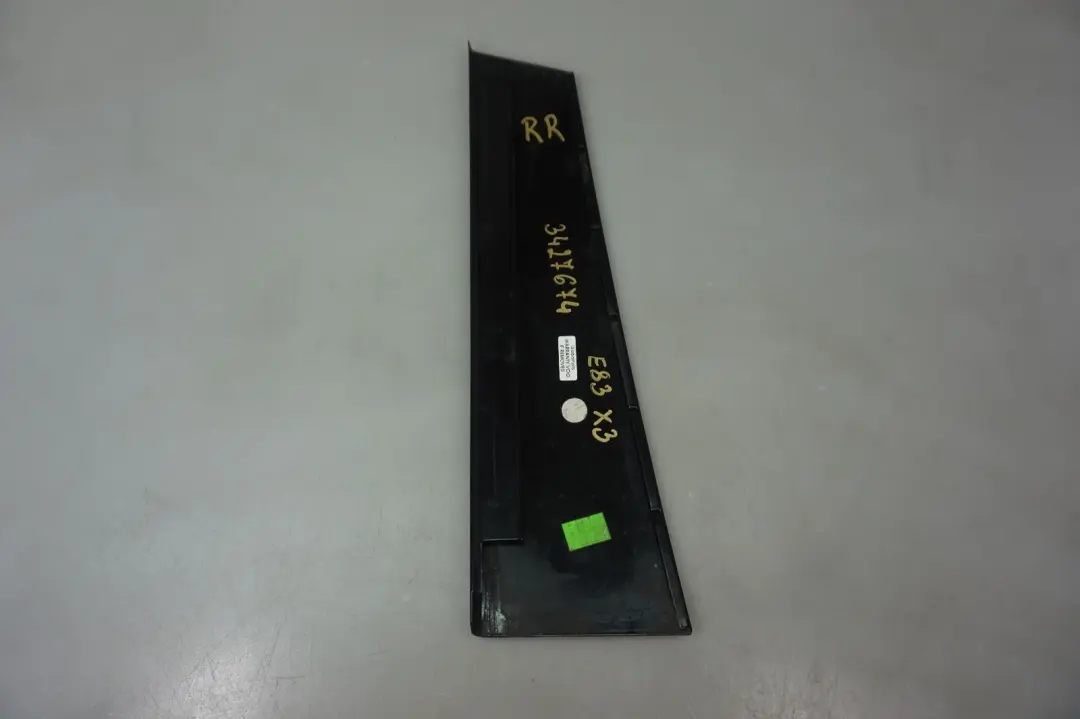 BMW X3 Series E83 Cover Side Window Column C Right O/S Glanzschwarz Black Gloss - SKU 3427674 - Part number 3427674