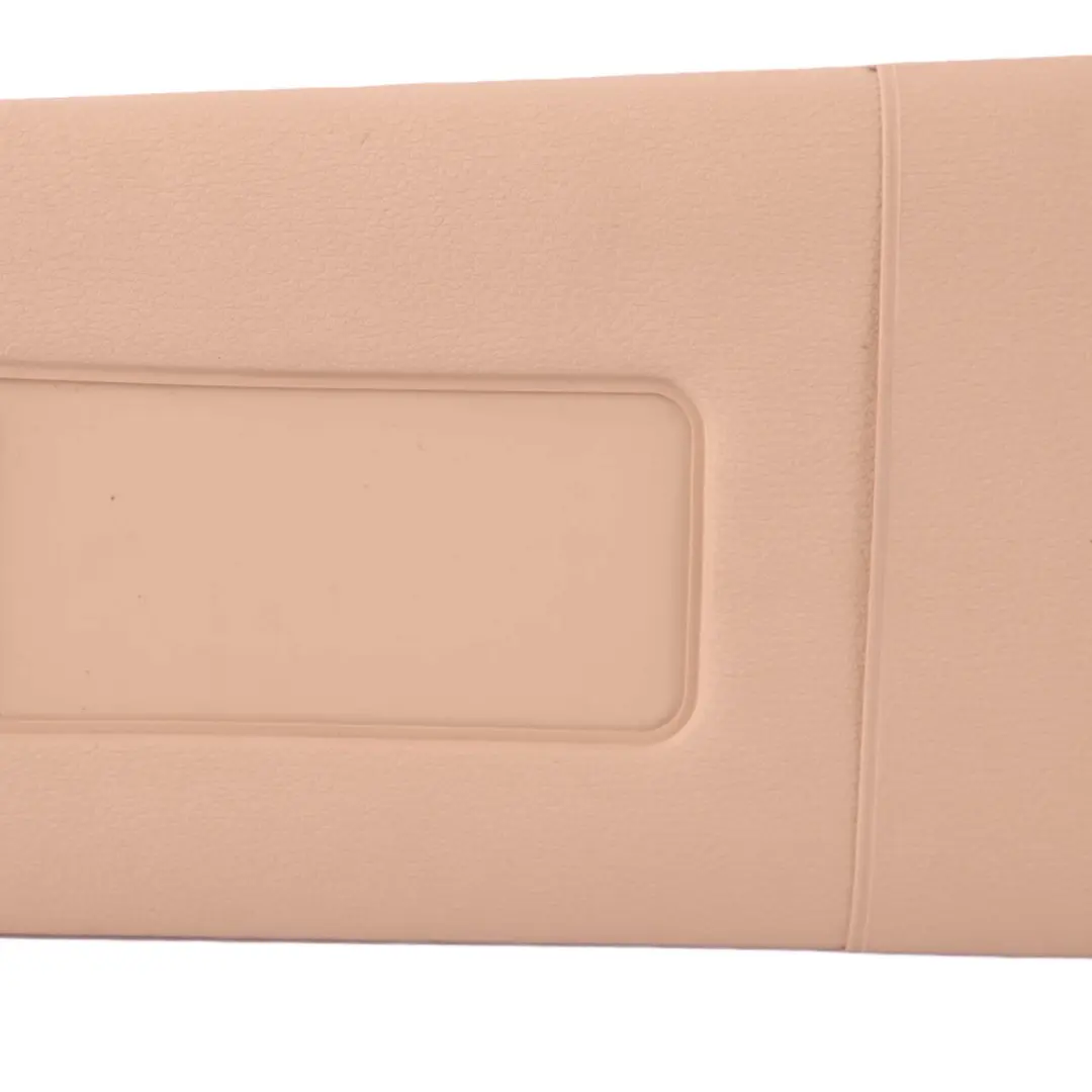 BMW X3 E83 LCI Sun Visor Mirror Illuminated Left N/S Cover Sand Beige - SKU 3428219 - Part number 3428219