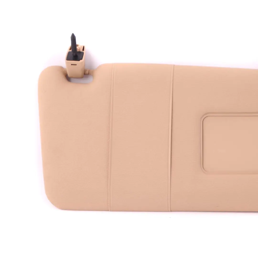 BMW X3 E83 LCI Sun Visor Mirror Illuminated Right O/S Cover Sand Beige - SKU 3428220 - Part number 3428220