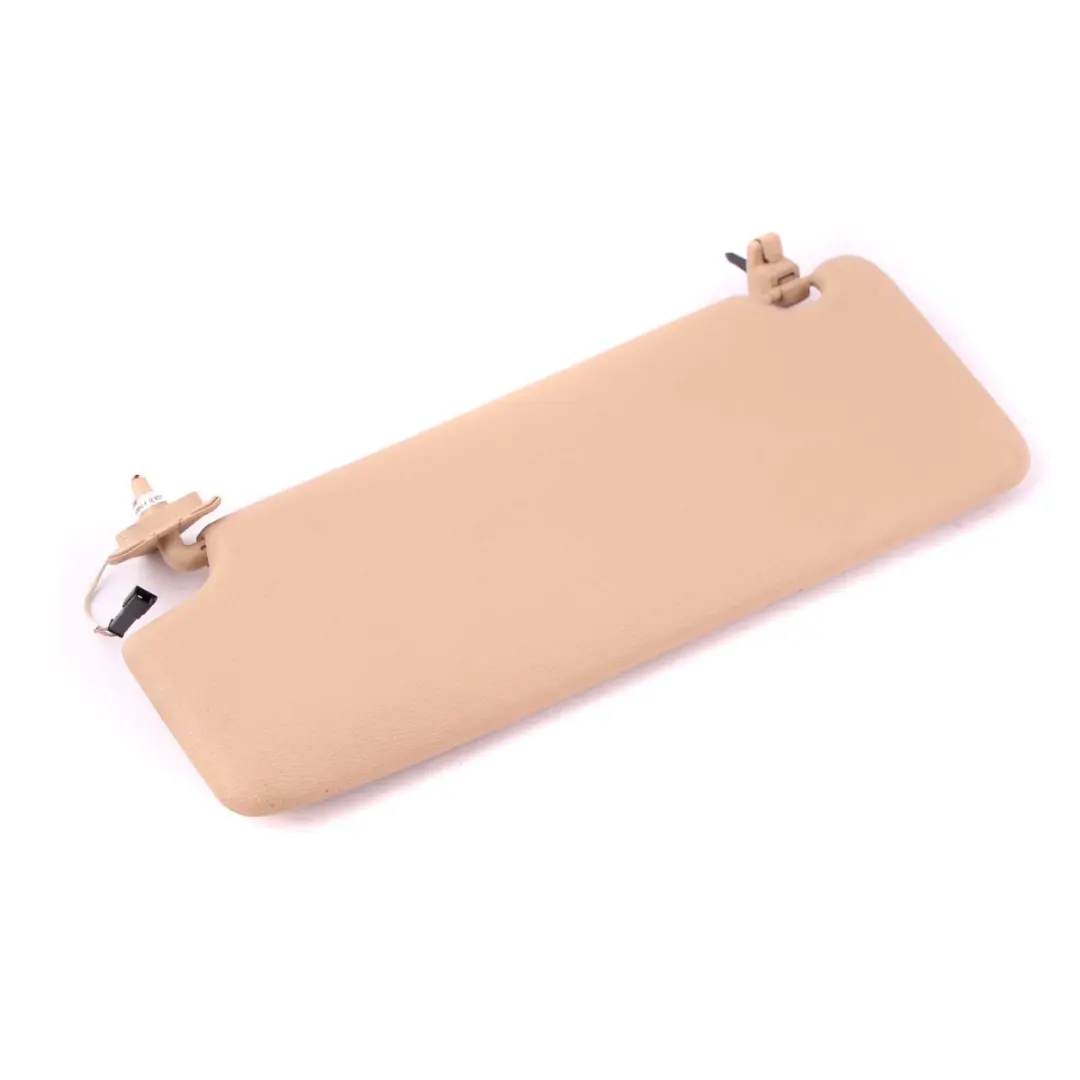 BMW X3 E83 LCI Sun Visor Mirror Illuminated Right O/S Cover Sand Beige - SKU 3428220 - Part number 3428220