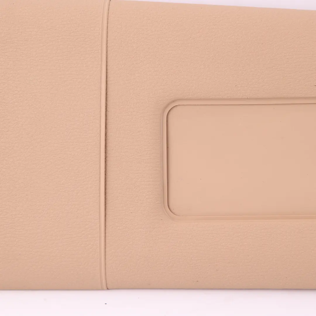 BMW X3 E83 LCI Sun Visor Mirror Illuminated Right O/S Cover Sand Beige - SKU 3428220 - Part number 3428220