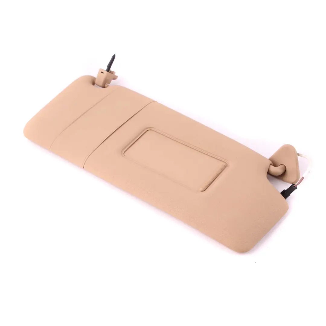 BMW X3 E83 LCI Sun Visor Mirror Illuminated Right O/S Cover Sand Beige - SKU 3428220 - Part number 3428220