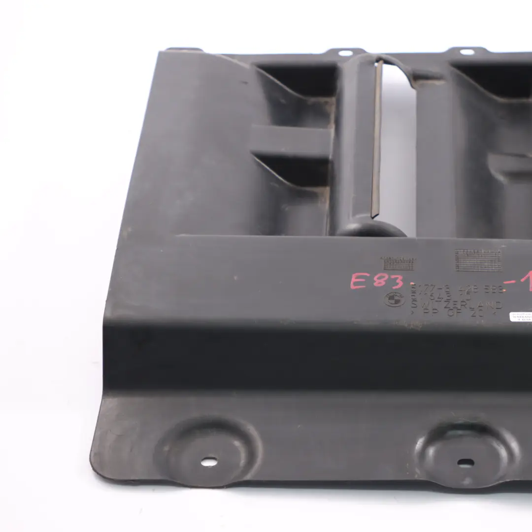 Copertura Inferiore Pannello Sottoscocca per BMW E83 LCI con numero di parte 3428583 BMW E83 LCI Copertura Inferiore Pannello Sottoscocca - SKU 3428583-1 - Numero di parte 3428583