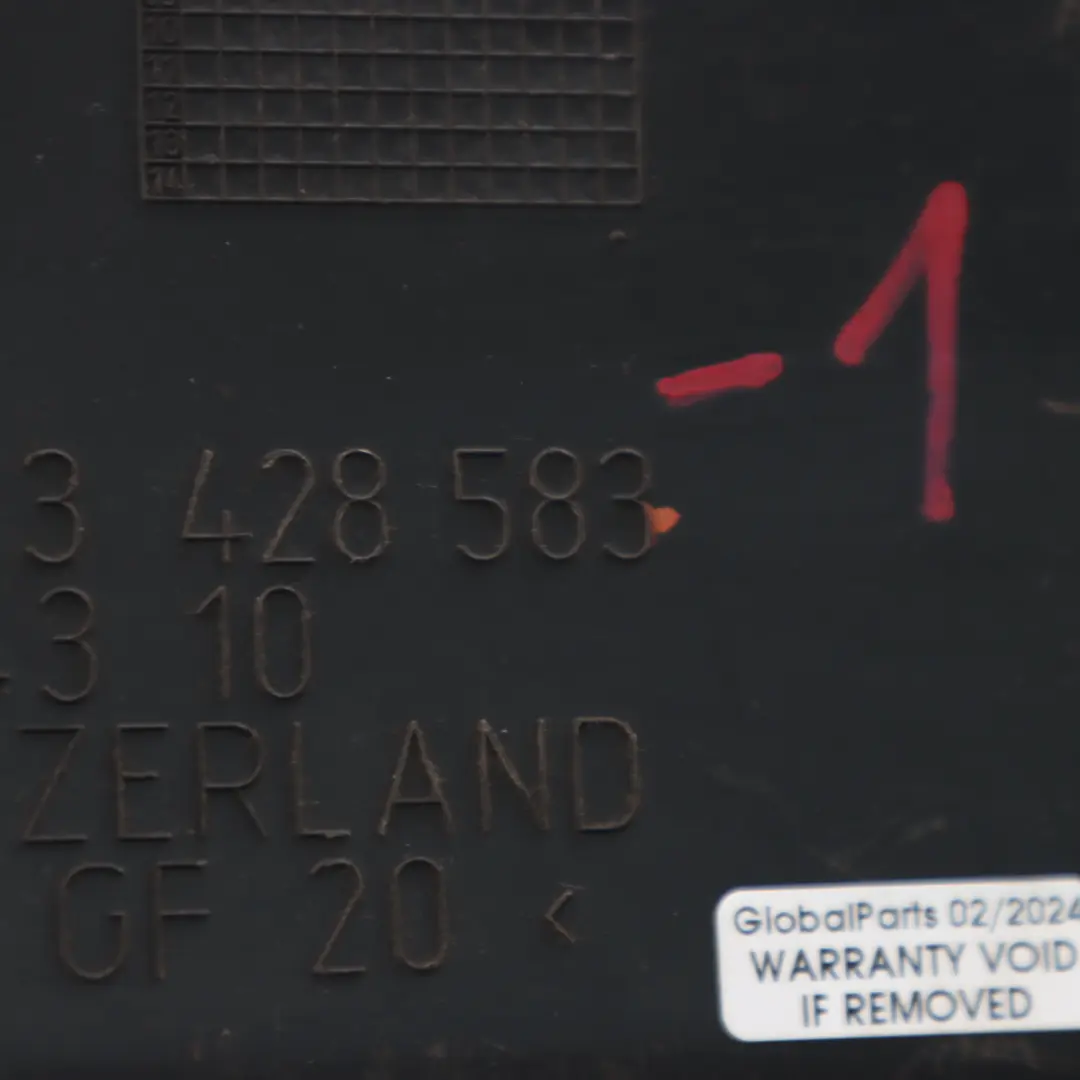 Copertura Inferiore Pannello Sottoscocca per BMW E83 LCI con numero di parte 3428583 BMW E83 LCI Copertura Inferiore Pannello Sottoscocca - SKU 3428583-1 - Numero di parte 3428583