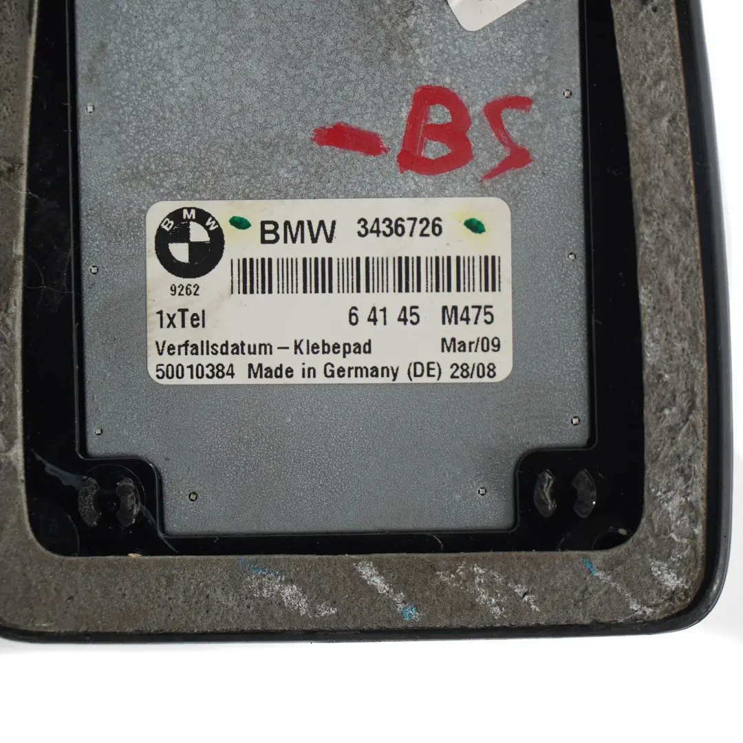 Antenna Esterna Sul Tetto Shark Nero Zaffiro per BMW X3 E83 LCI con numero di parte 3436726 BMW X3 E83 LCI Antenna Esterna Sul Tetto Shark Nero Zaffiro - SKU 3436726-BS - Numero di parte 3436726