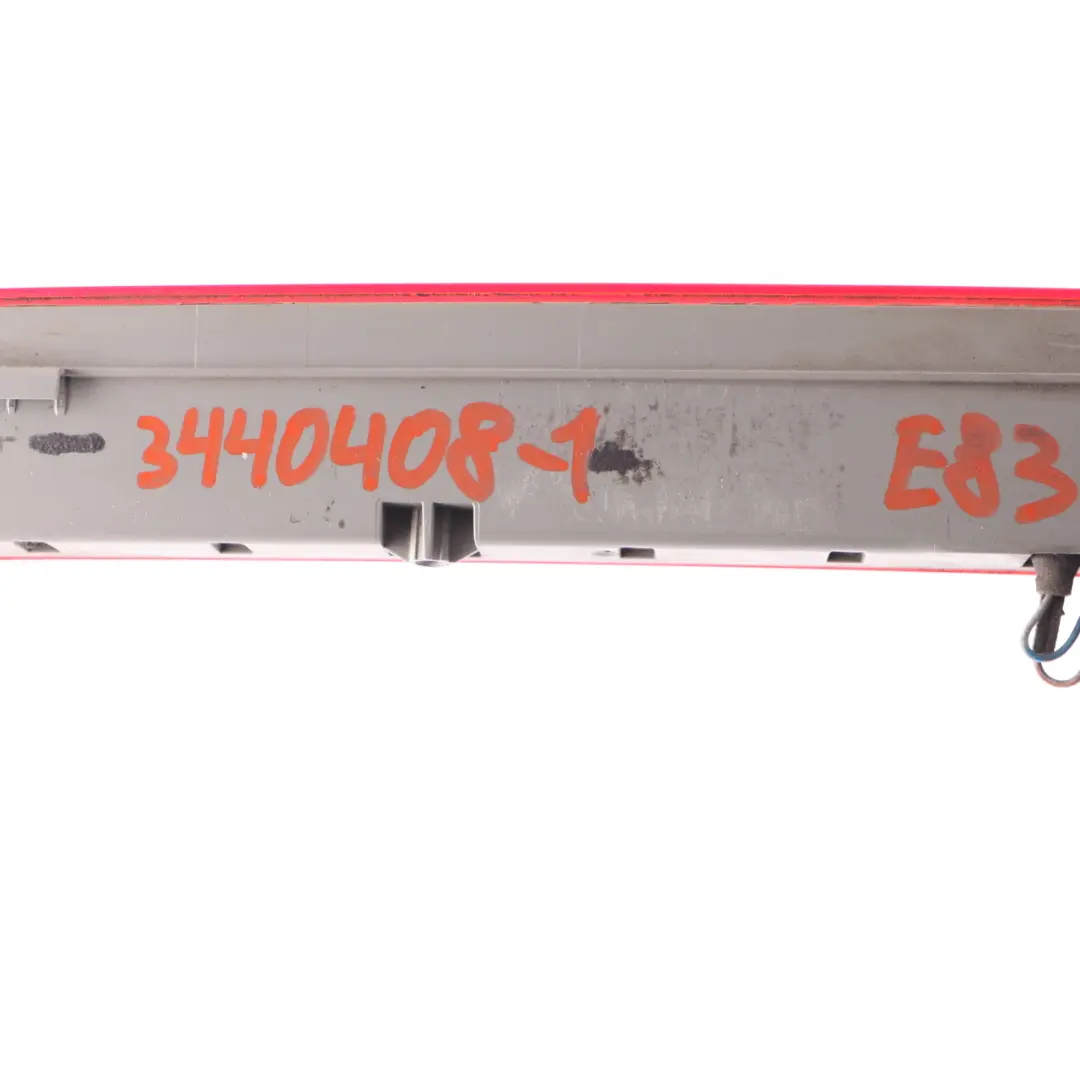 Third Stoplamp Brake Light Lamp Red to BMW X3 E83 Rear with Part number 3440408 BMW X3 E83 Rear Third Stoplamp Brake Light Lamp Red - SKU 3440408-1 - Part number 3440408