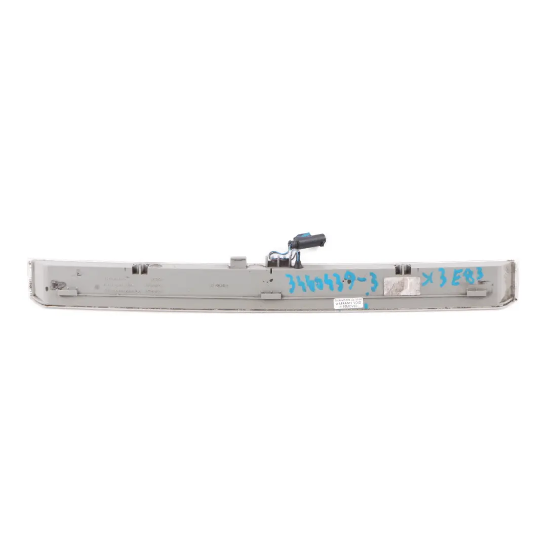 BMW X3 E83 Third Stoplamp Stop Lamp Brake Light White Rear Additional - SKU 3440439-3 - Part number 3440439