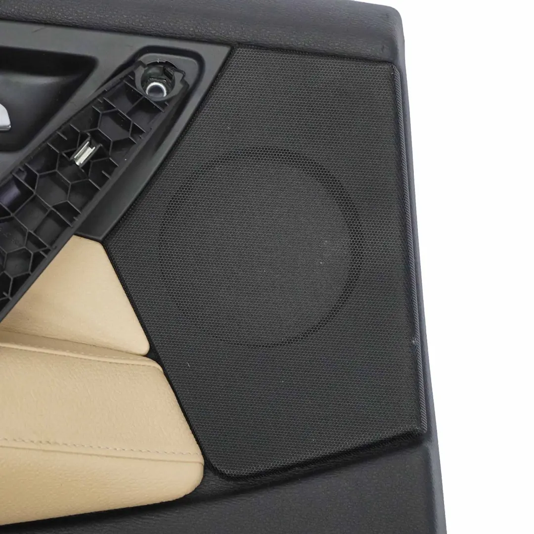 BMW X3 E83 LCI Türverkleidung Hinten Links Leder Schwarz Sandbeige - SKU 3442073-1 - Teilenummer 3442073