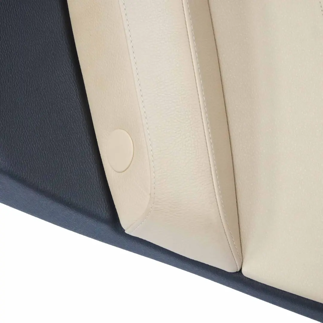 BMW X3 E83 LCI Türverkleidung Hinten Rechts Leder Schwarz Sandbeige - SKU 3442074-2 - Teilenummer 3442074