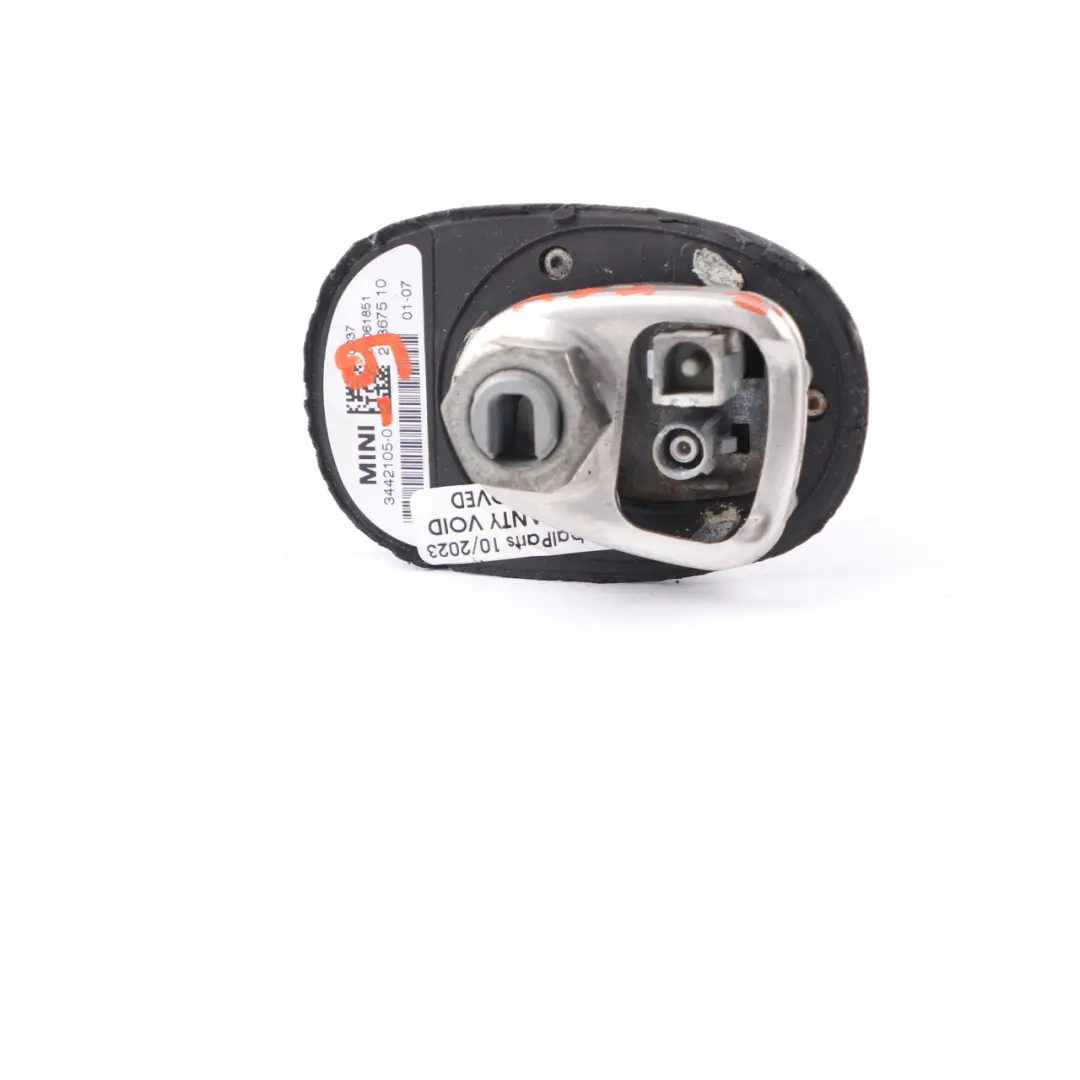  Roof Antenna Mini Cooper One R55 R56 Aerial Base Unit Rod UK Flag Black - SKU 3442105-9 - Part number 3442105