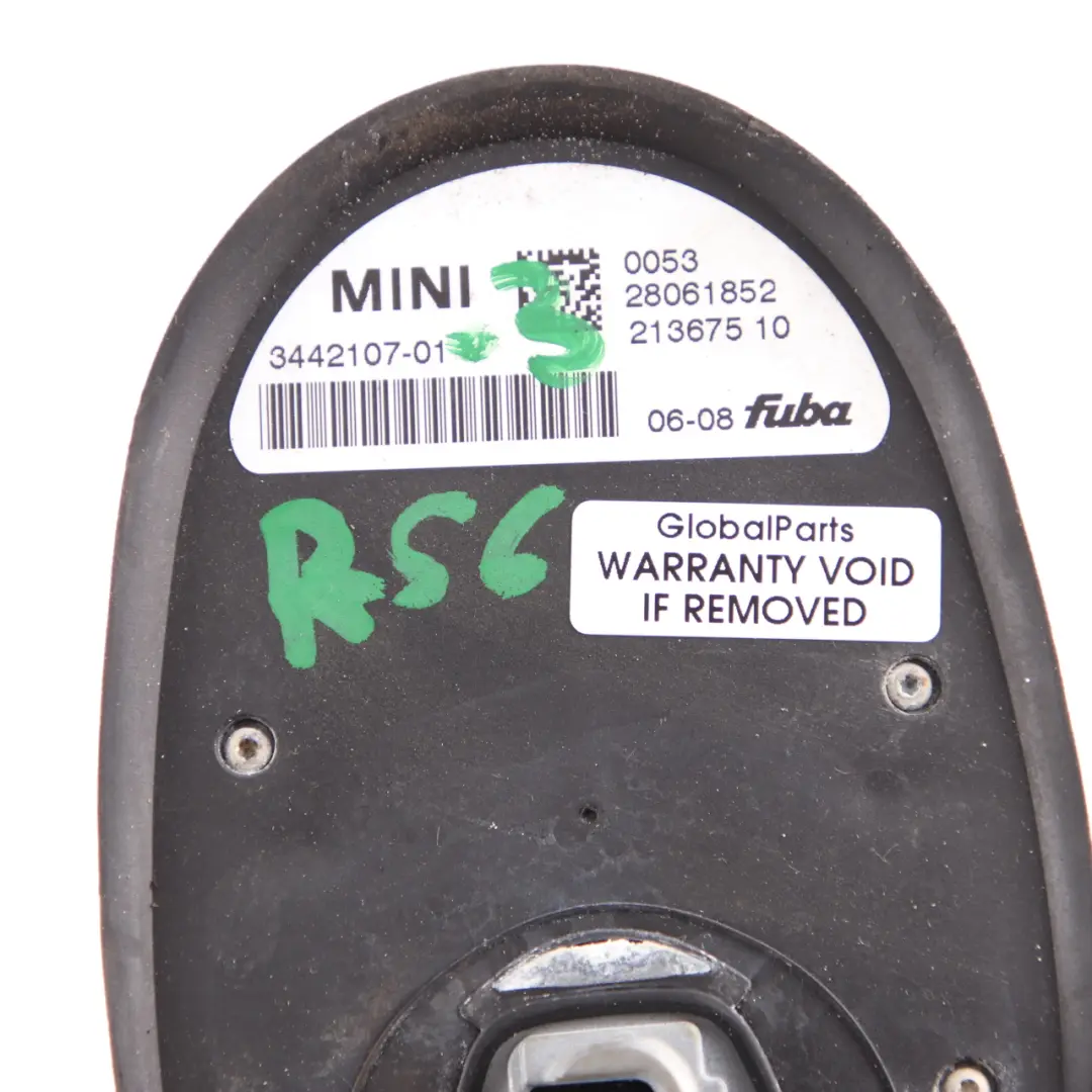 Aerial Roof Antenna Mini R55 R56 Cooper One 3 Base Unit 2 3442107 to with Part number 3456089 Aerial Roof Antenna Mini R55 R56 Cooper One 3 Base Unit 2 3442107 - SKU 3442107-3 - Part number 3456089