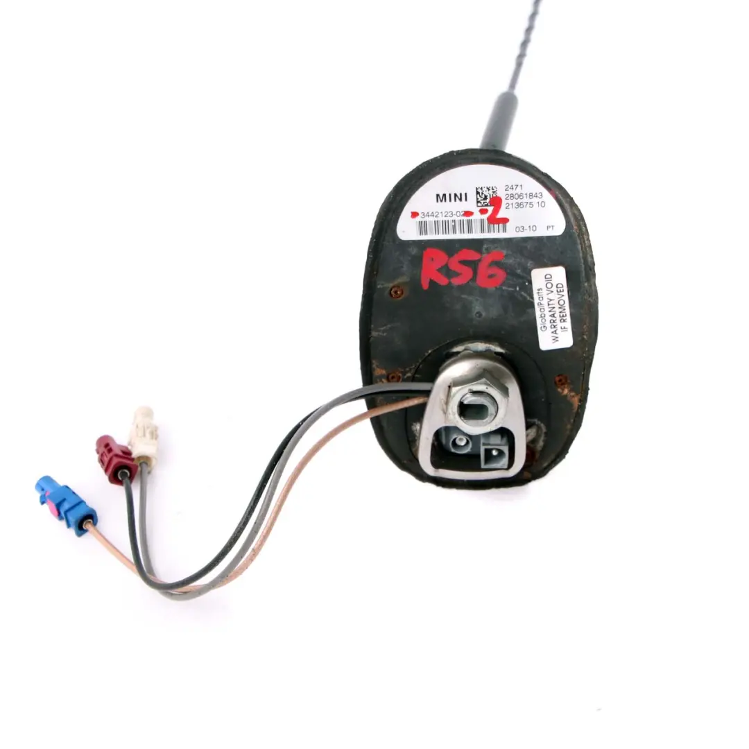 Einzelteile Dachantenne Antenne für Mini Cooper One R55 R56 LCI mit Teilenummer 3442123 Mini Cooper One R55 R56 LCI Einzelteile Dachantenne Antenne - SKU 3442123-2 - Teilenummer 3442123