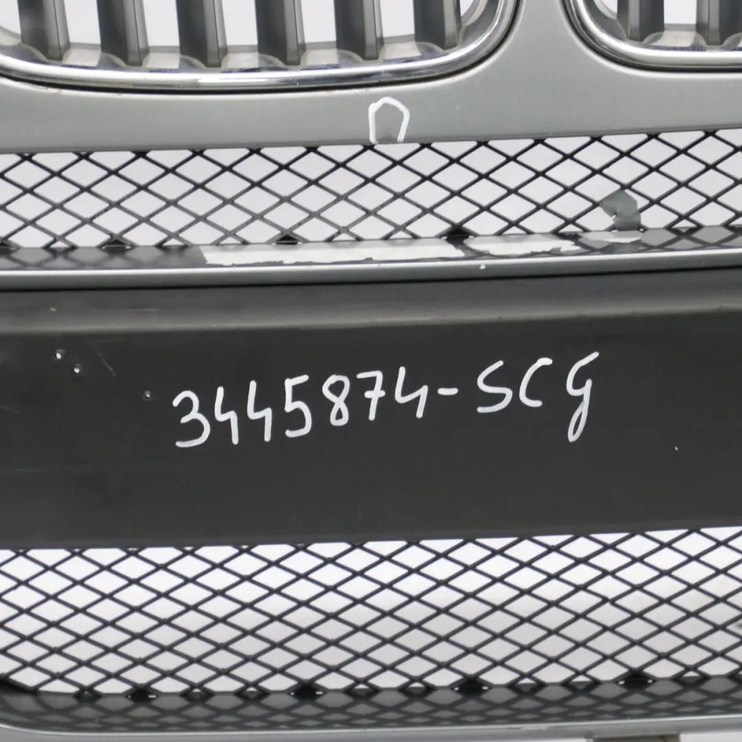  Front Bumper BMW X3 E83 LCI Complete Trim Panel PDC Spacegrau Space Grey - A52 - SKU 3445874-SCG - Part number 3445874