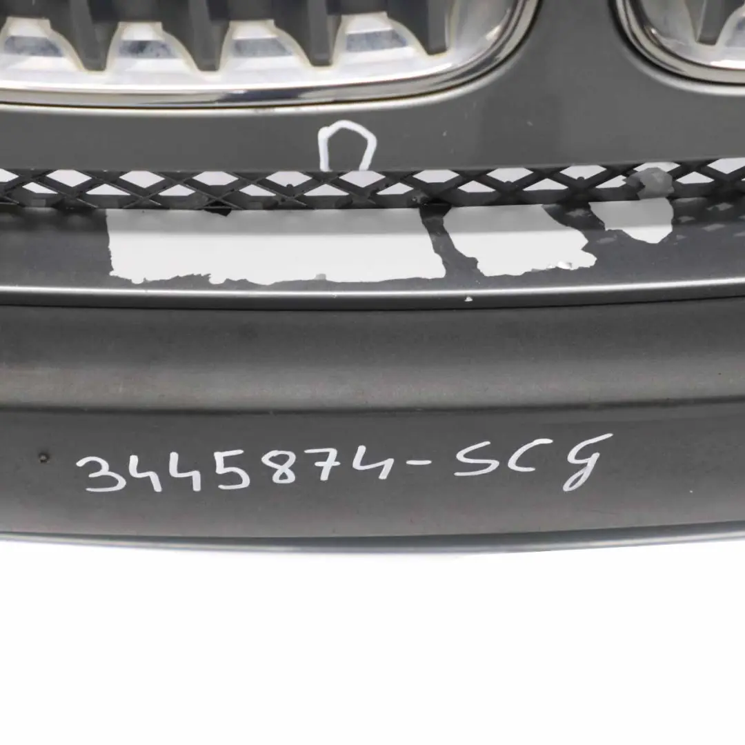  Front Bumper BMW X3 E83 LCI Complete Trim Panel PDC Spacegrau Space Grey - A52 - SKU 3445874-SCG - Part number 3445874