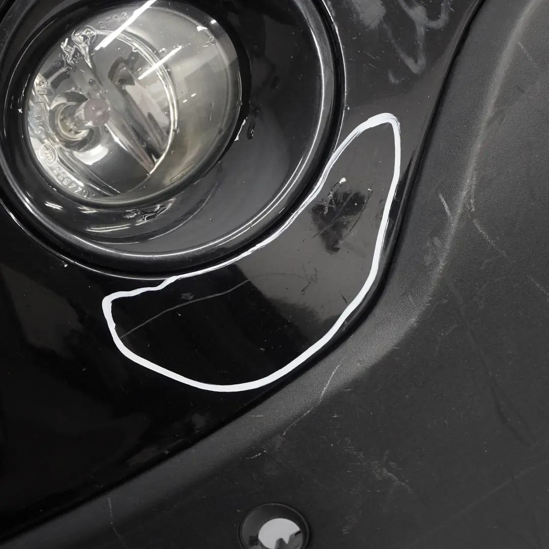  Front Bumper Panel BMW X3 E83 LCI Complete PDC Schwarz 2 Black - 668 - SKU 3445874-SCH1 - Part number 3445874
