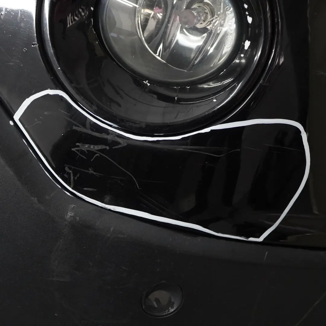 Front Bumper Panel BMW X3 E83 LCI Complete PDC Schwarz 2 Black - 668 - SKU 3445874-SCH1 - Part number 3445874