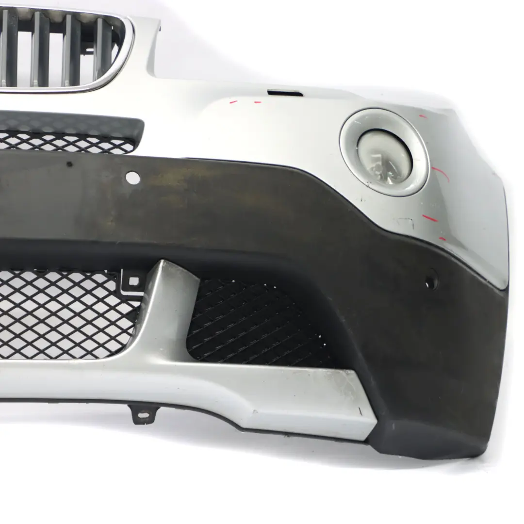 BMW X3 E83 LCI Zderzak Przedni Titansilber Srebrny Metalik - 354 - SKU 3445874-TS - Numer Części 3445874