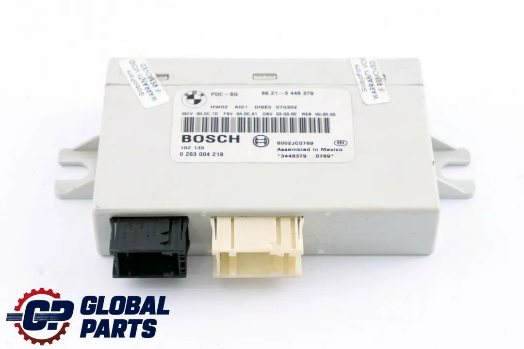 Parksteuermodul Unite Commande Pdc pour Mini R55 R56 R57 R58 R60 R61 à propos du numéro de pièce 3448379 Mini R55 R56 R57 R58 R60 R61 Parksteuermodul Unite Commande Pdc - SKU 3448379 - Numéro de pièce 3448379