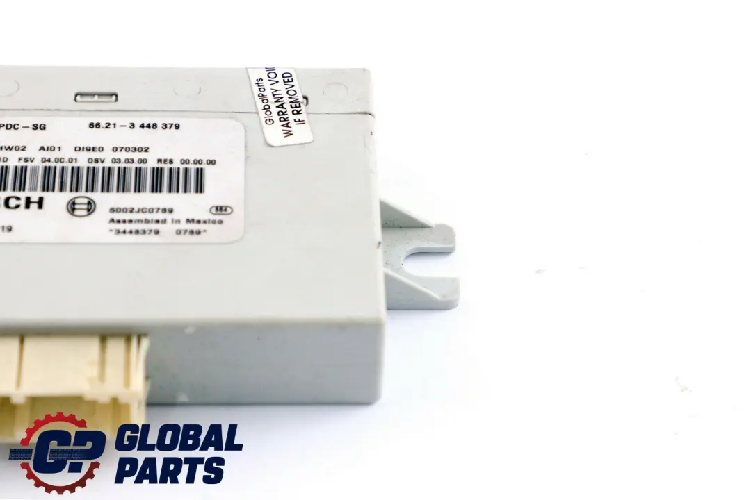 Parksteuermodul Unite Commande Pdc pour Mini R55 R56 R57 R58 R60 R61 à propos du numéro de pièce 3448379 Mini R55 R56 R57 R58 R60 R61 Parksteuermodul Unite Commande Pdc - SKU 3448379 - Numéro de pièce 3448379