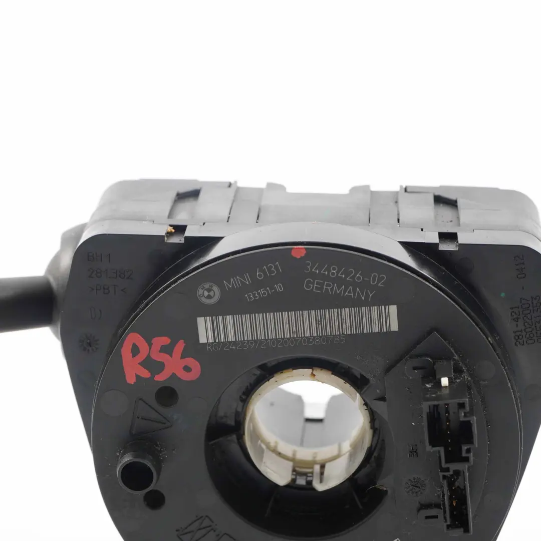 Steering Switch Mini Cooper R55 R56 Cluster Column Stalk Wiper Slip to with Part number 3448426 Steering Switch Mini Cooper R55 R56 Cluster Column Stalk Wiper Slip - SKU 3448426 - Part number 3448426