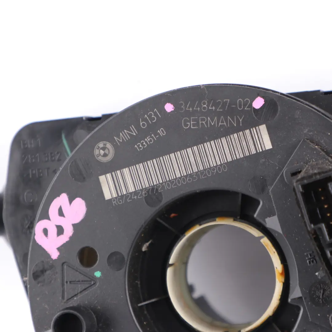 Mini Cooper R55 R56 Steering Column Switch Cluster Wiper Stalk Slip Ring - SKU 3448427 - Part number 3448427