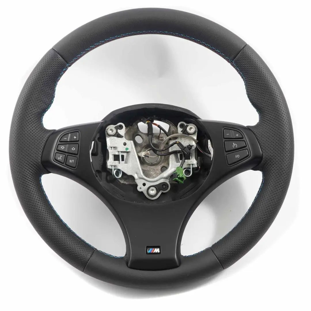 BMW X3 Serie E83 NUEVO Cuero Negro M Sport Volante M-tricolored Hilos - SKU 3448451-1 - Número de pieza 3448451