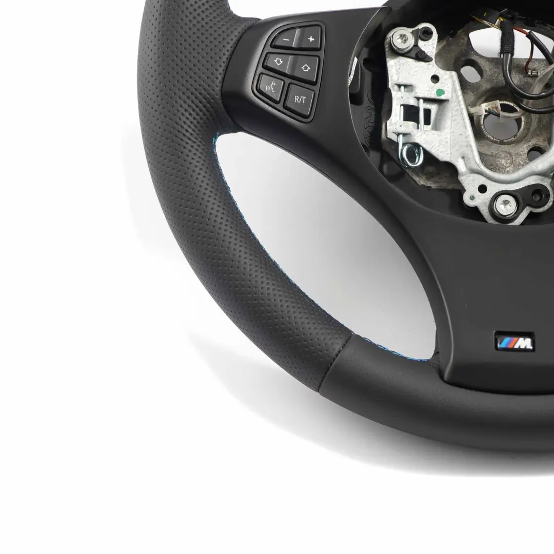 NEU Schwarz Leder M Sport Lenkrad Sportlenkrad für BMW X3 er E83 mit Teilenummer 3448451 BMW X3 er E83 NEU Schwarz Leder M Sport Lenkrad Sportlenkrad - SKU 3448451-1 - Teilenummer 3448451