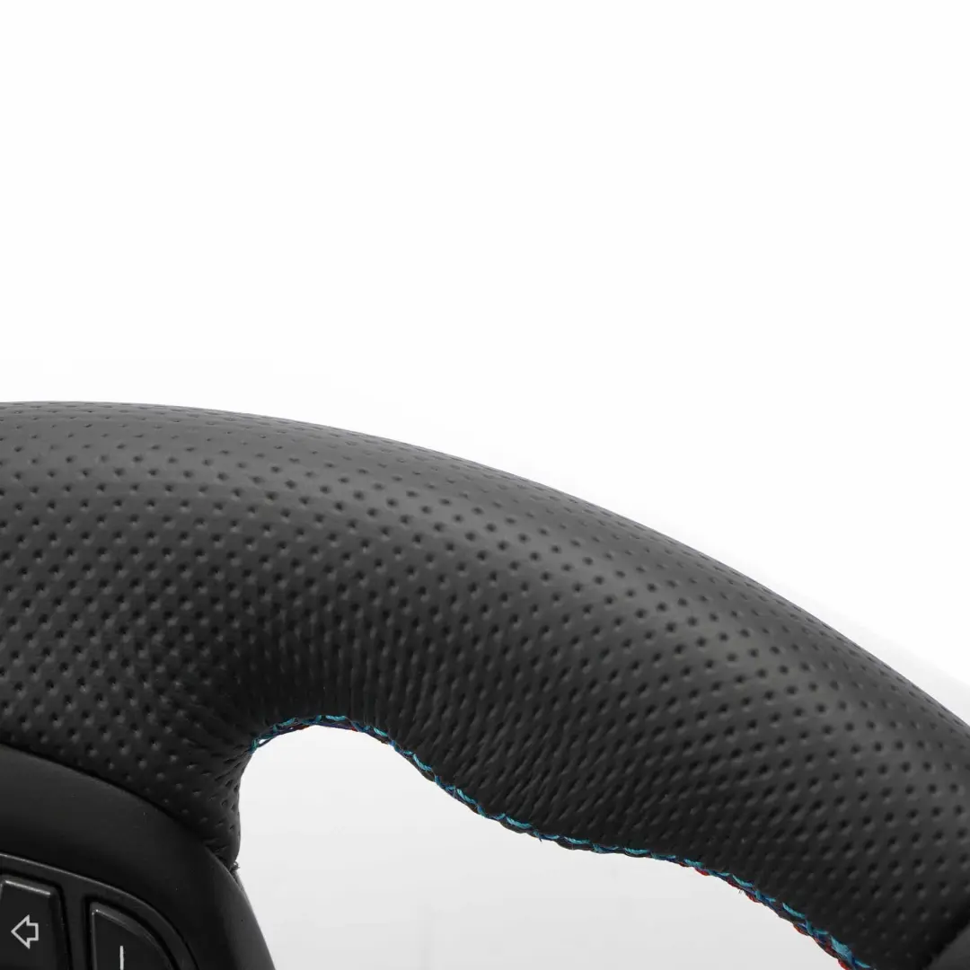 BMW X3 Series E83 NEW Black Leather M Sport Steering Wheel M-tricolored Threads - SKU 3448451-1 - Part number 3448451