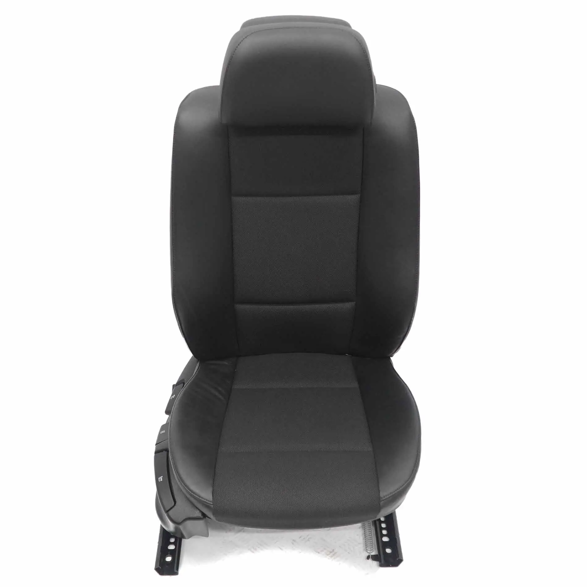 BMW E83 LCI M Sport Siège Avant Gauche Tissu Cuir Point de Perle Anthracite