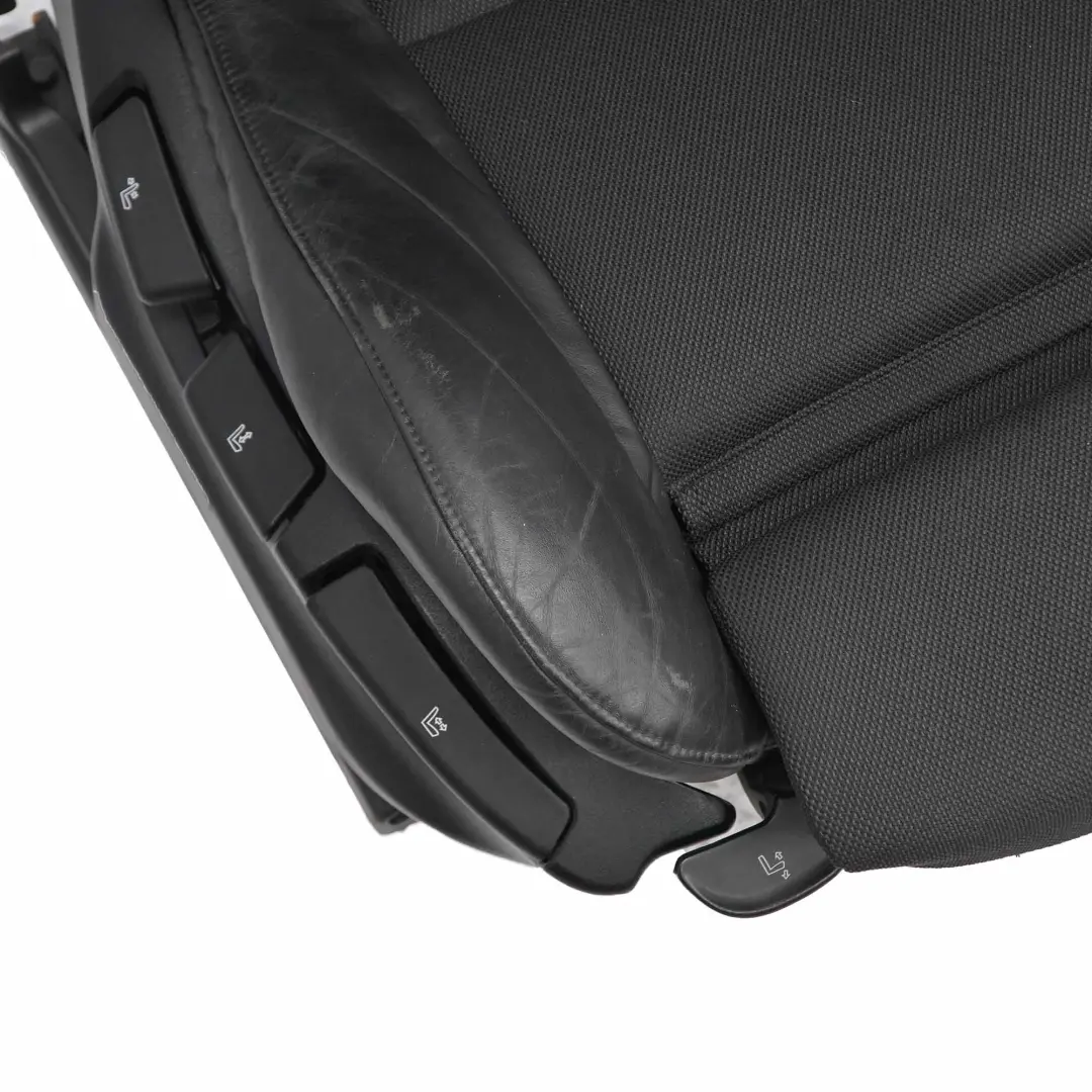 Delantero Derecho Asiento Tela Cuero Pearlpoint Antracita para BMW E83 LCI M Sport con número de pieza 3448610 BMW E83 LCI M Sport Delantero Derecho Asiento Tela Cuero Pearlpoint Antracita - SKU 3448610-2 - Número de pieza 3448610