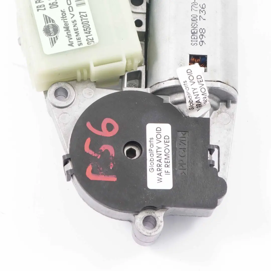  Sunroof Drive Motor Mini Cooper R55 R56 R60 R61 Sliding Panoramic - SKU 3448675 - Part number 3448675