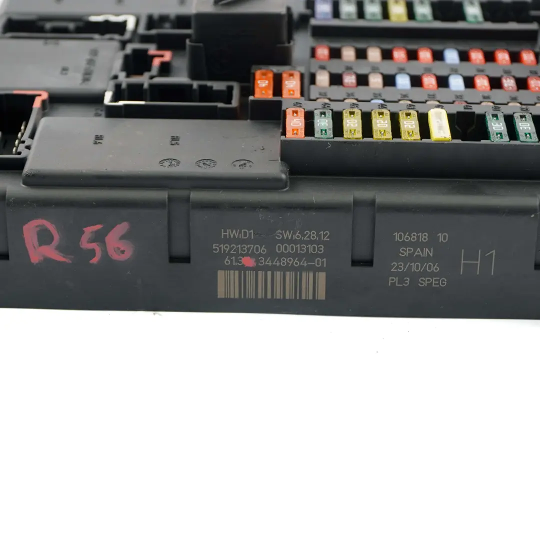 High SPEG Fuse Distribution Box SPEG High to Mini Cooper One R56 with Part number 3448964 Mini Cooper One R56 High SPEG Fuse Distribution Box SPEG High - SKU 3448964 - Part number 3448964