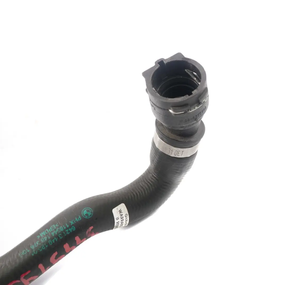 Engine Inlet Hose BMW X3 E83 LCI 2.5si 3.0si N52N Coolant Valve Pipe - SKU 3449195 - Part number 3449195