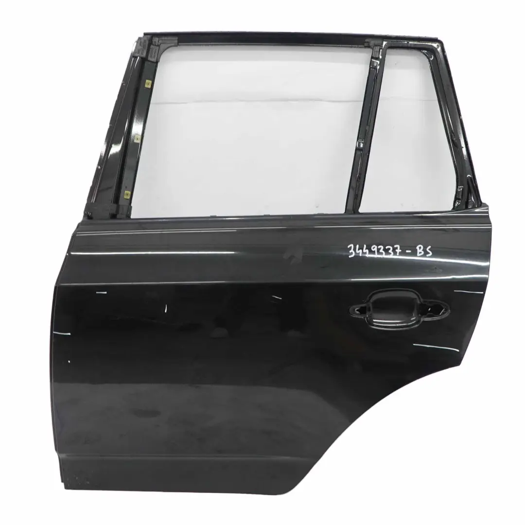 BMW X3 E83 Tür hinten links Schwarz Saphir Metallic - 475 - SKU 3449337-BS - Teilenummer 3449337