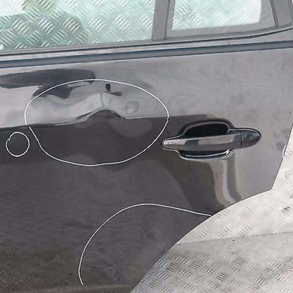 BMW X3 E83 Cote Conducteur Porte Arriere Gauche Noir Sapphire Metallique - 475 - SKU 3449337-BS2 - Numéro de pièce 3449337