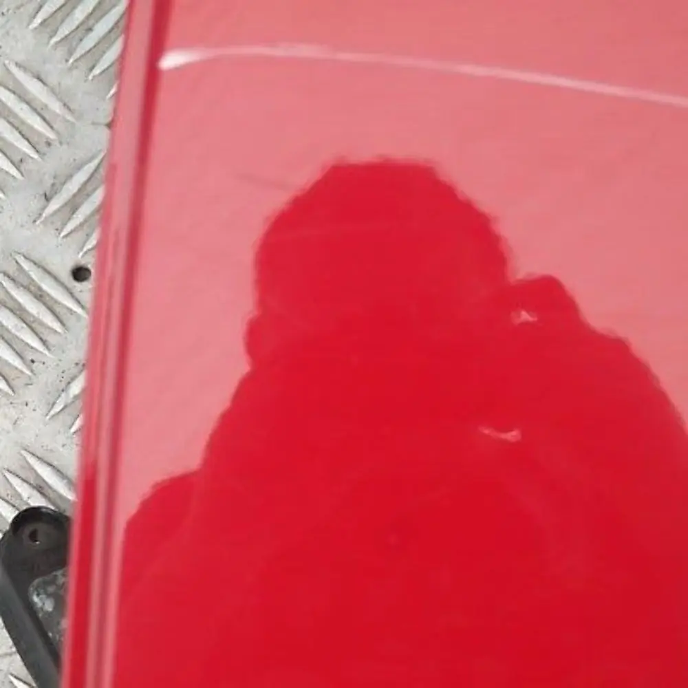BMW X3 E83 LCI Lato Porta Posteriore Sinistra Rosso-Cremisi Rosso - A61 - SKU 3449337-KAR - Numero di parte 3449337