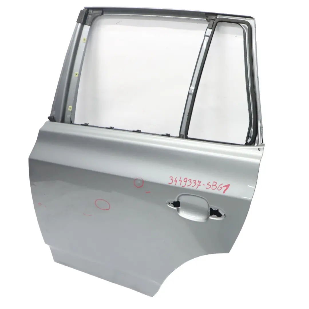 Door Rear Left N/S Silbergrau Silver Grey Metallic - A08 to BMW X3 E83 with Part number 3449337 BMW X3 E83 Door Rear Left N/S Silbergrau Silver Grey Metallic - A08 - SKU 3449337-SBG1 - Part number 3449337