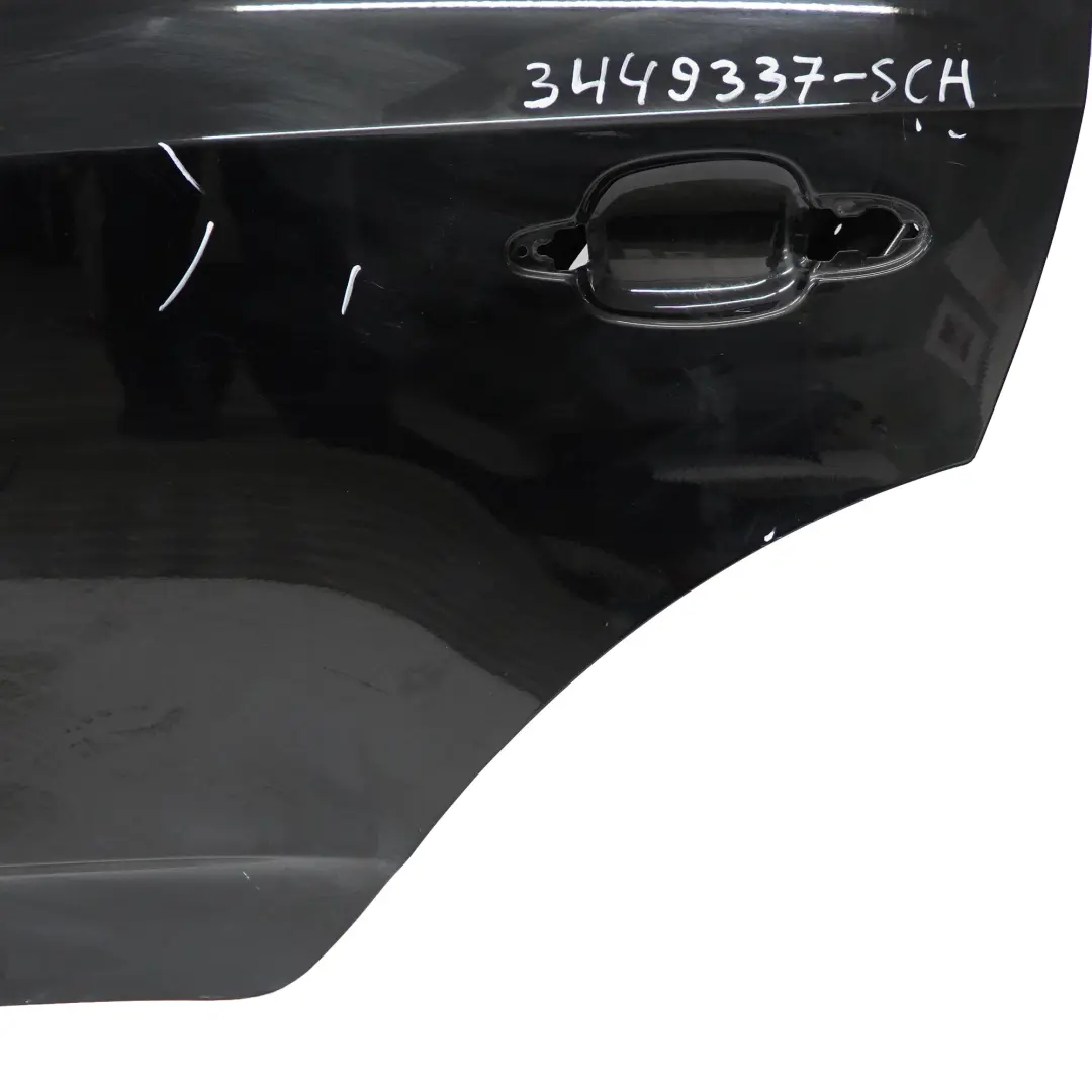  Door Rear Left N/S BMW X3 E83 Schwarz 2 Black - 668 - SKU 3449337-SCH - Part number 3449337