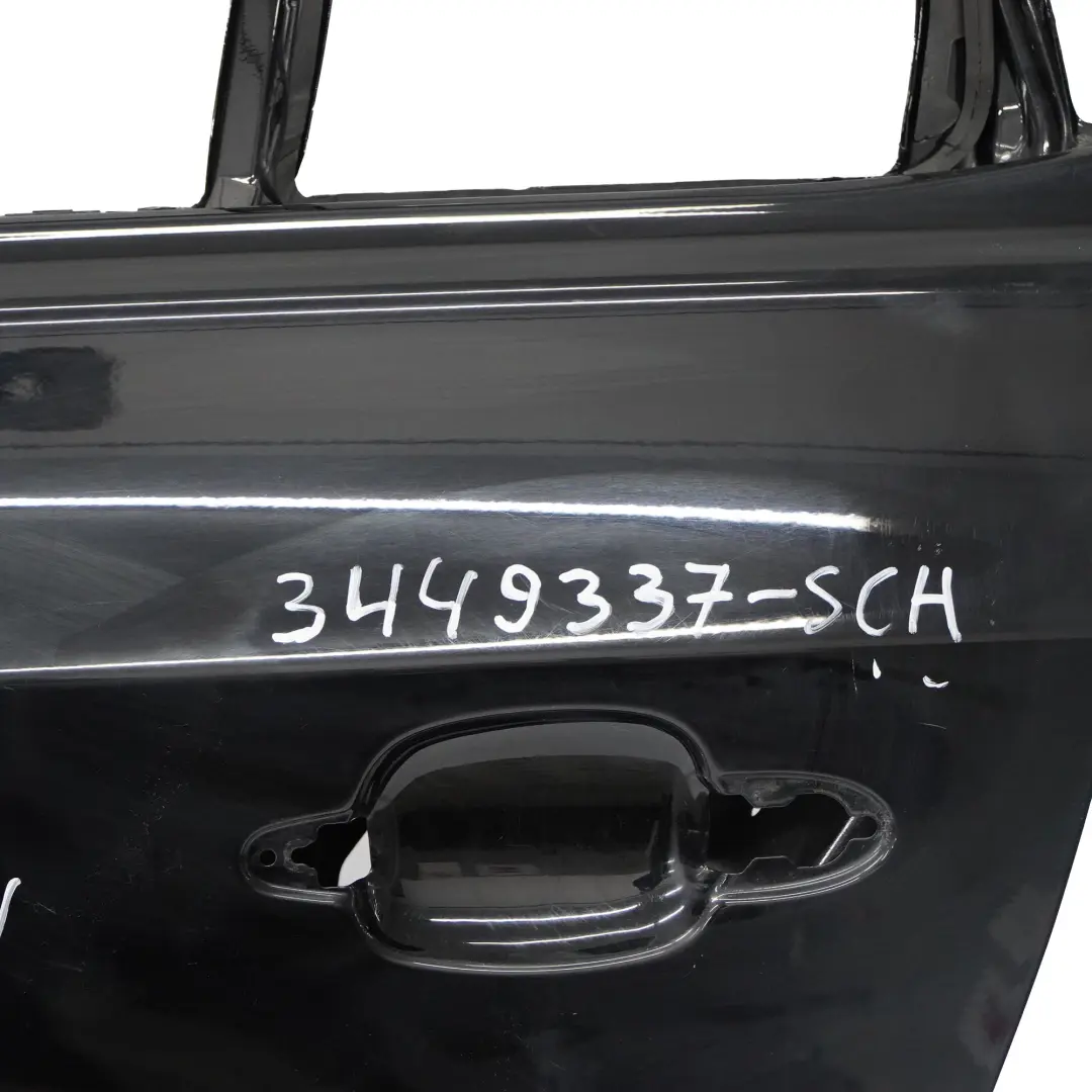 Porta posteriore sinistra N/S BMW X3 E83 Schwarz 2 Nero - 668 per con numero di parte 3449337 Porta posteriore sinistra N/S BMW X3 E83 Schwarz 2 Nero - 668 - SKU 3449337-SCH - Numero di parte 3449337