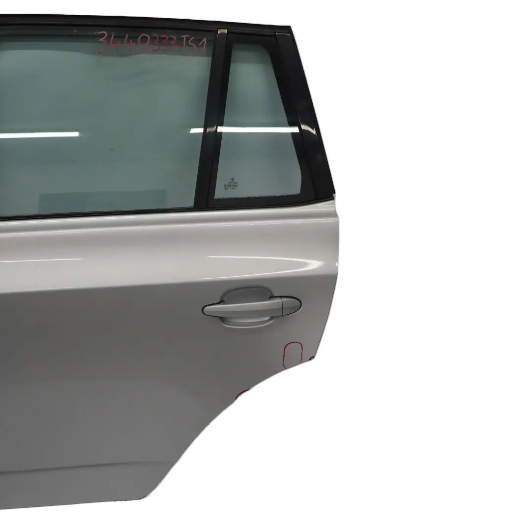 BMW X3 E83 Porta Posteriore Sinistra Argento-Titanio Argento Metallizzato - 354 - SKU 3449337-TS1 - Numero di parte 3449337