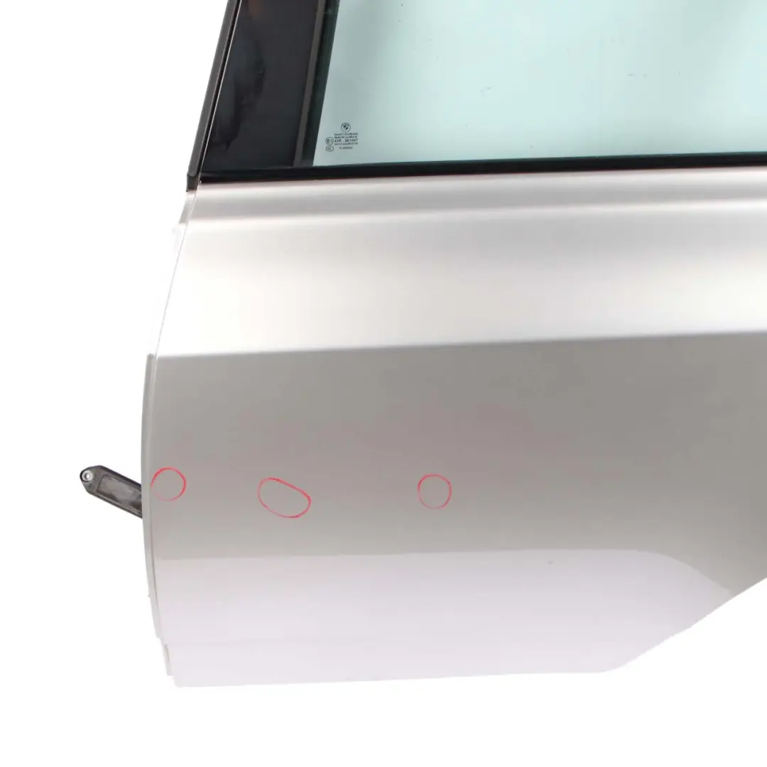 Door Rear Left N/S Titansilber Titan Silver Metallic - 354 to BMW X3 E83 with Part number 3449337 BMW X3 E83 Door Rear Left N/S Titansilber Titan Silver Metallic - 354 - SKU 3449337-TS3 - Part number 3449337
