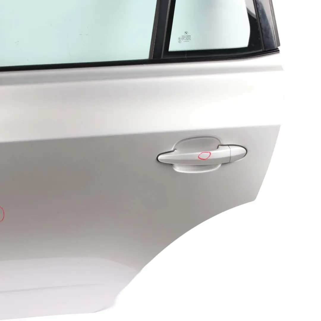 Door Rear Left N/S Titansilber Titan Silver Metallic - 354 to BMW X3 E83 with Part number 3449337 BMW X3 E83 Door Rear Left N/S Titansilber Titan Silver Metallic - 354 - SKU 3449337-TS3 - Part number 3449337