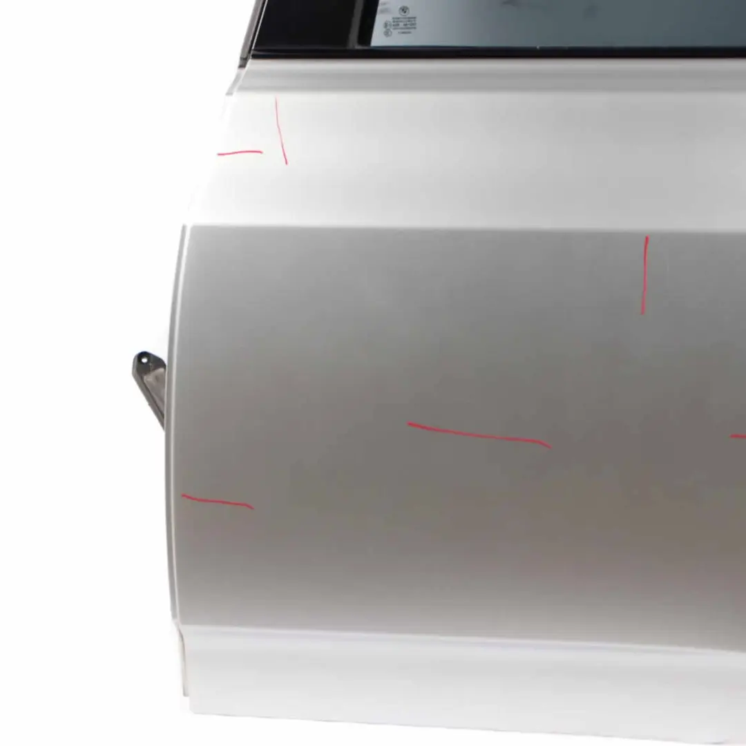 BMW X3 E83 Porta Posteriore Sinistra Argento-Titanio Argento Metallico - - SKU 3449337-TS - Numero di parte 3449337
