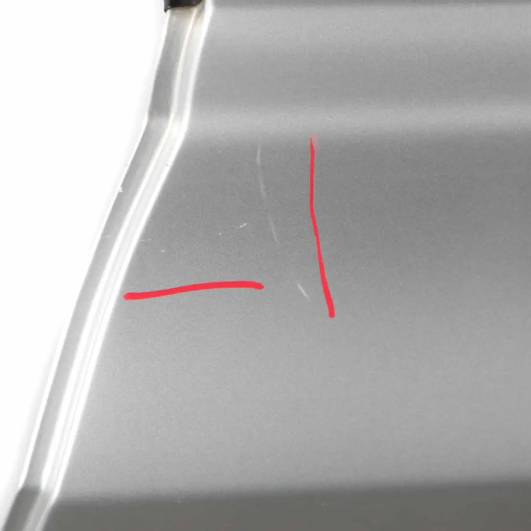 BMW X3 E83 Porta Posteriore Sinistra Argento-Titanio Argento Metallico - - SKU 3449337-TS - Numero di parte 3449337