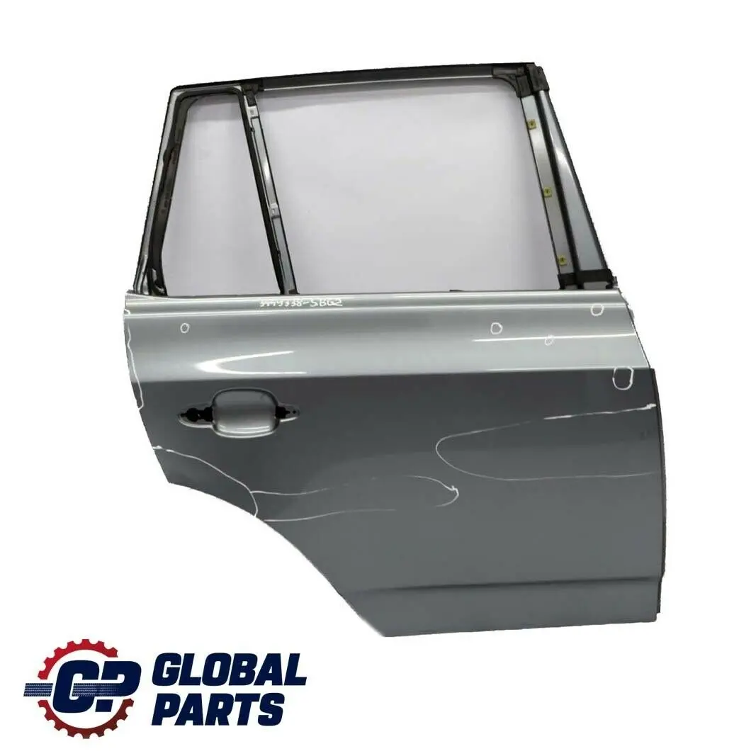 BMW X3 Serie E83 Porte Arriere Droite Gris Argente Argent Gris - A08 - SKU 3449338-SBG2 - Numéro de pièce 3449338