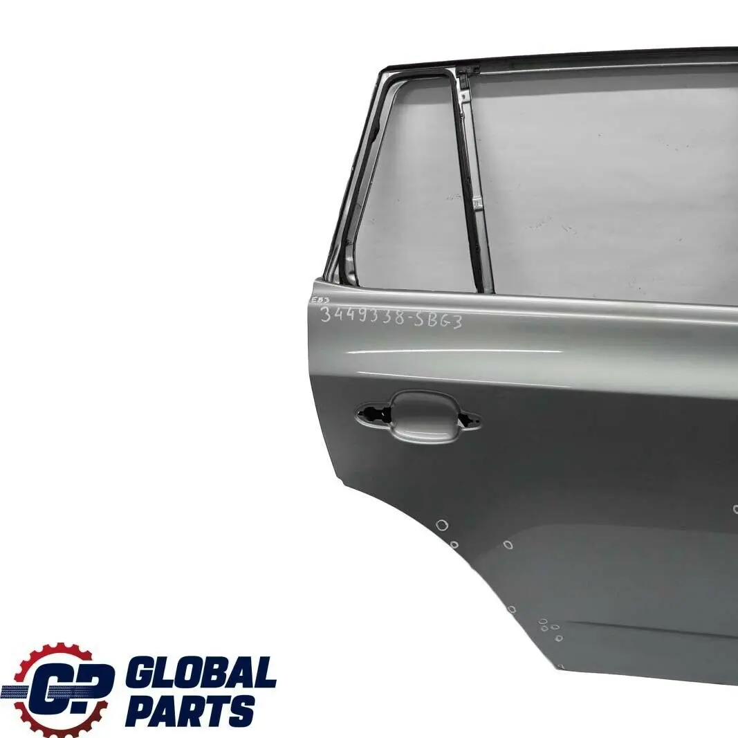 BMW X3 Reihe E83 3 Tür Hinten Rechts Silbergrau Silber Grau - A08 - SKU 3449338-SBG3 - Teilenummer 3449338