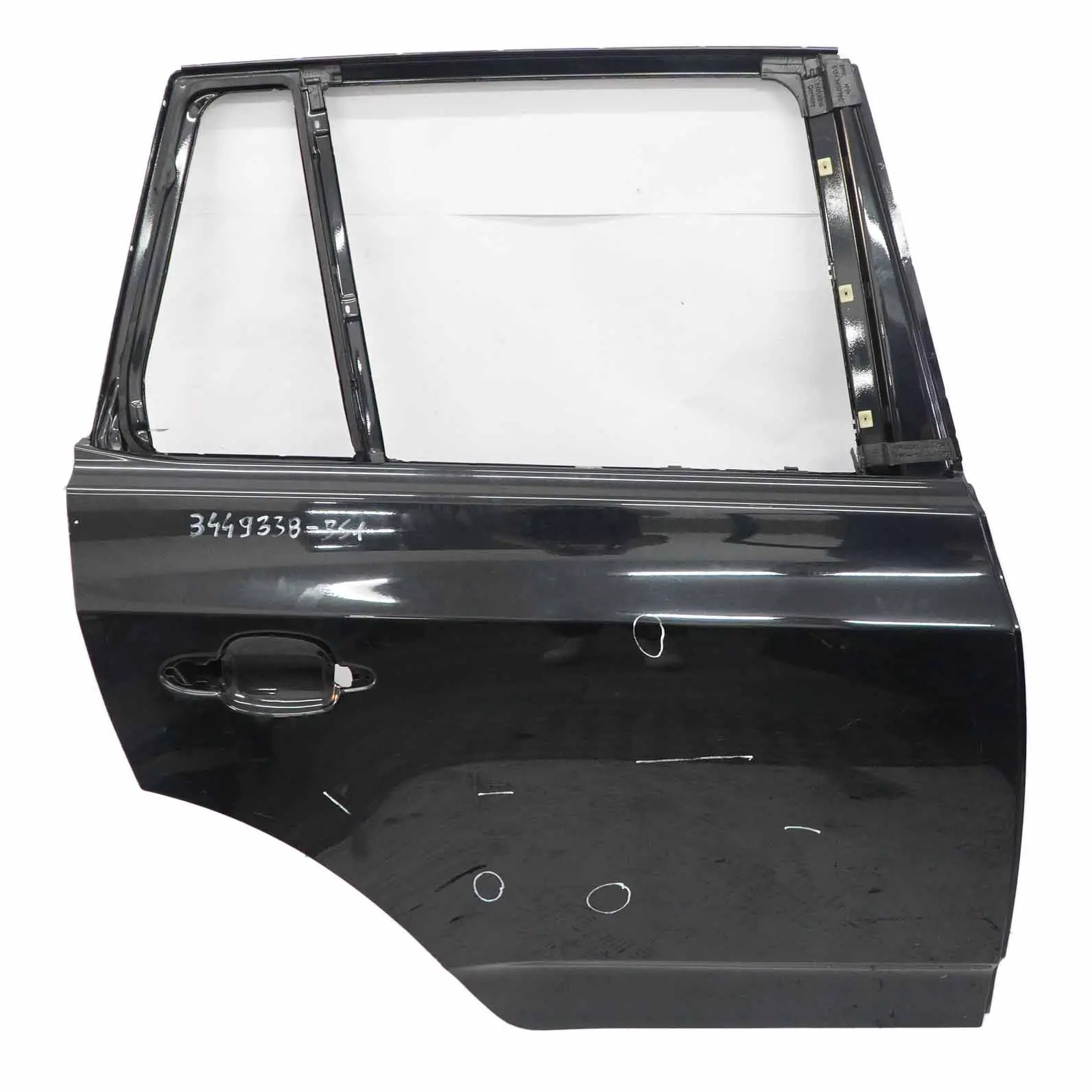 BMW X3 E83 Porta posteriore destra Nero Zaffiro Metallizzato - 475