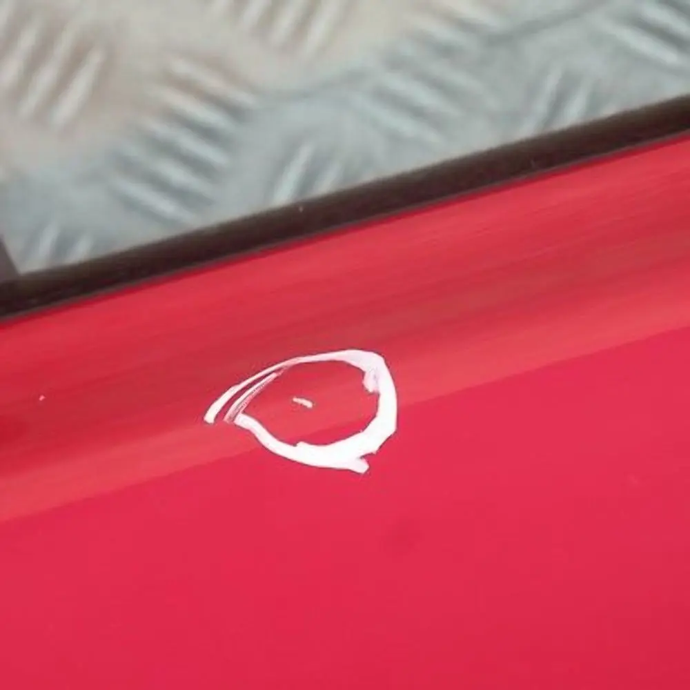 BMW X3 E83 Passeggero Portiera Posteriore Destra Rosso-Cremisi Rosso - A61 - SKU 3449338-KAR - Numero di parte 3449338